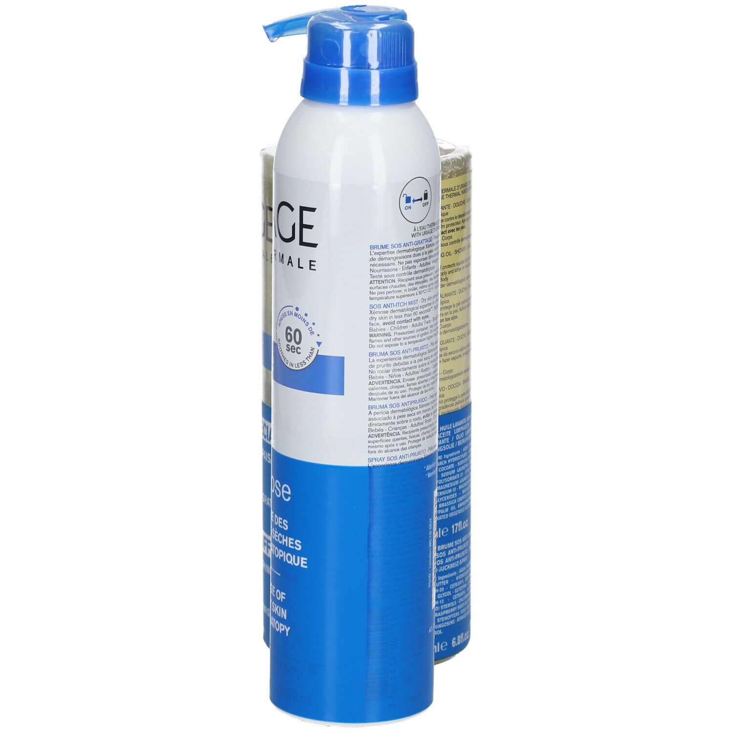 Uriage Xémose Verzachtende Reinigingsolie + SOS Anti-Jeuk Mist
