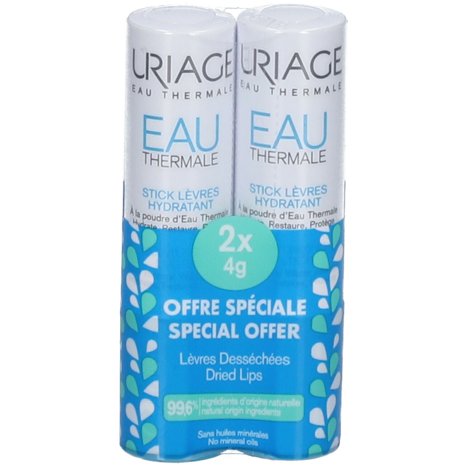 Uriage Thermaal Water Hydraterende Lippenstift DUO