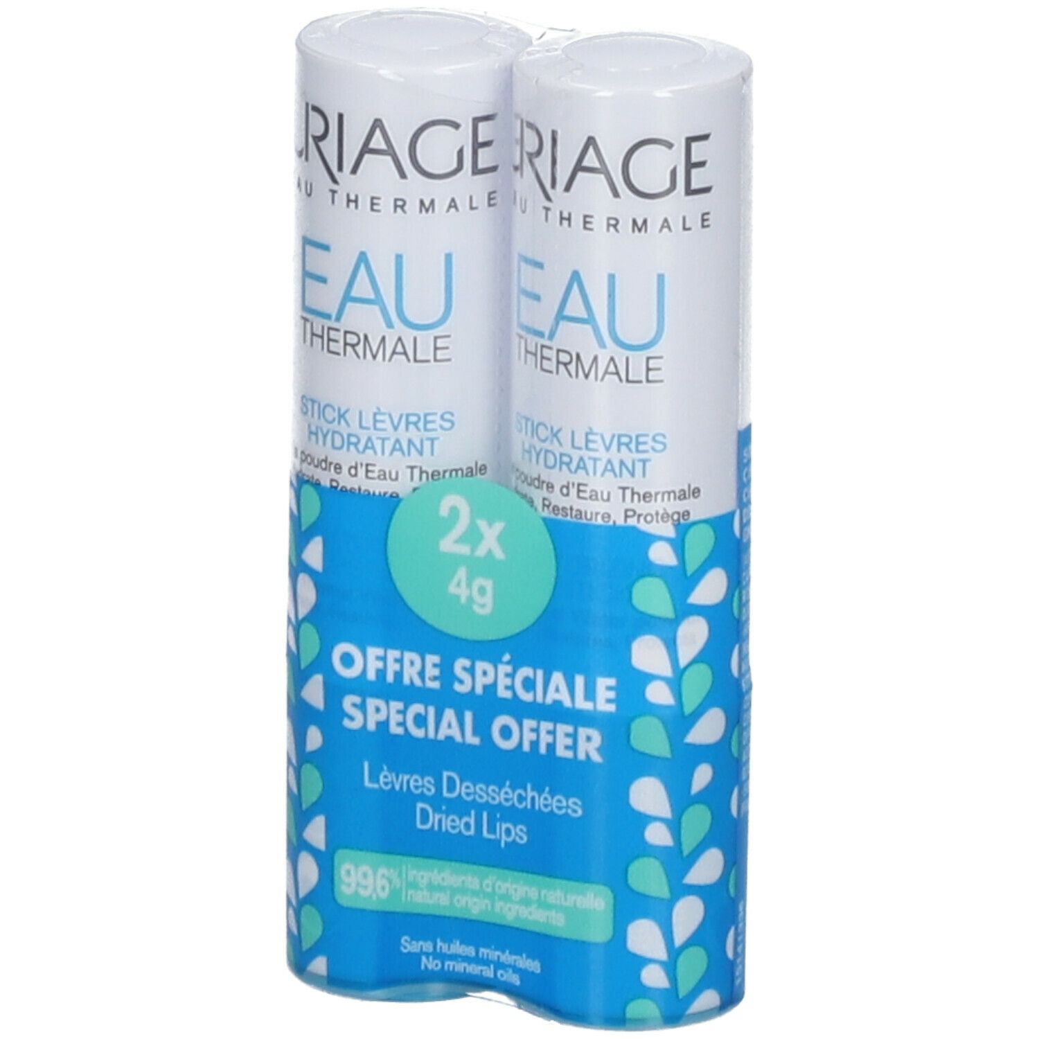 Uriage Thermaal Water Hydraterende Lippenstift DUO