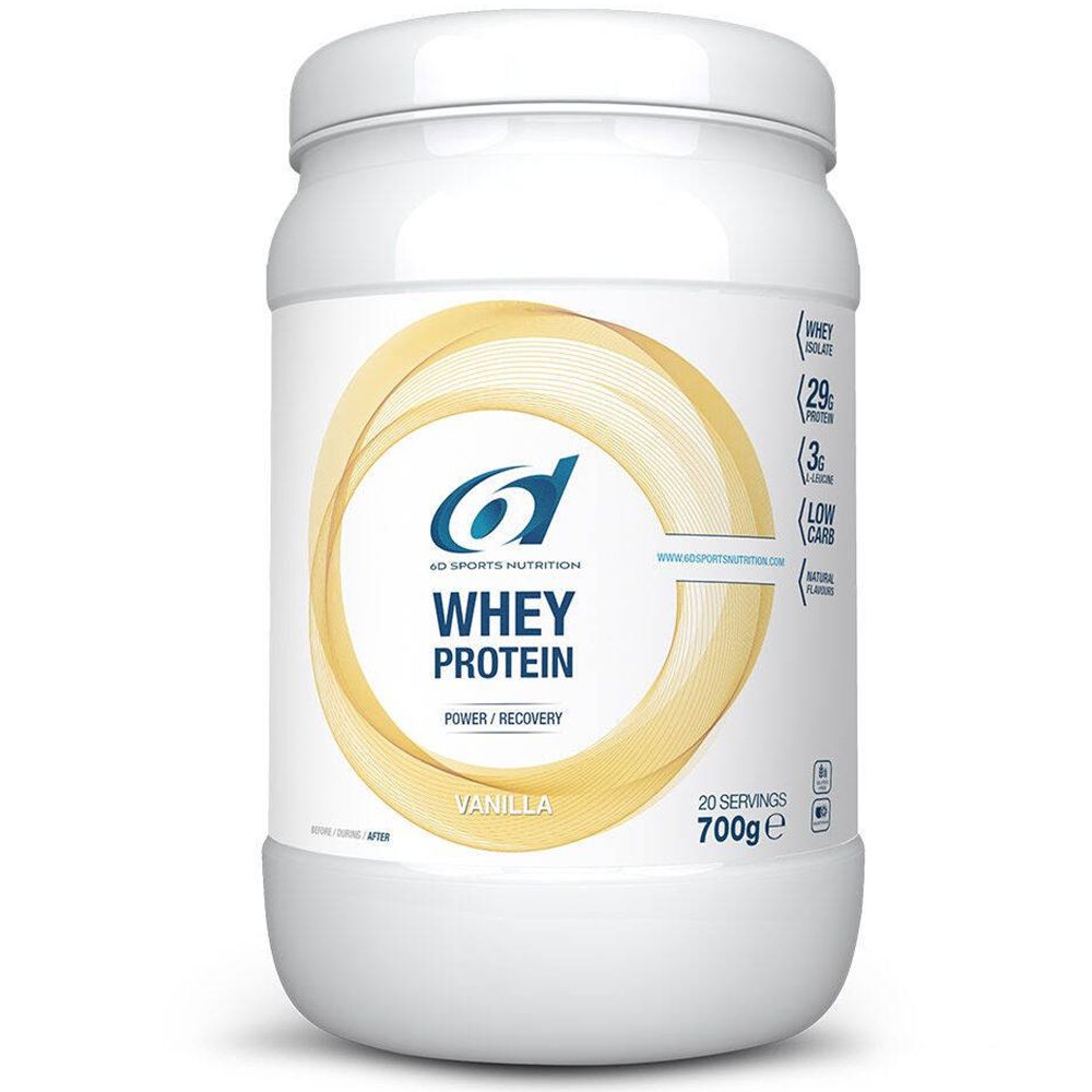 6D Sports Nutrition Whey Proteine Vanille