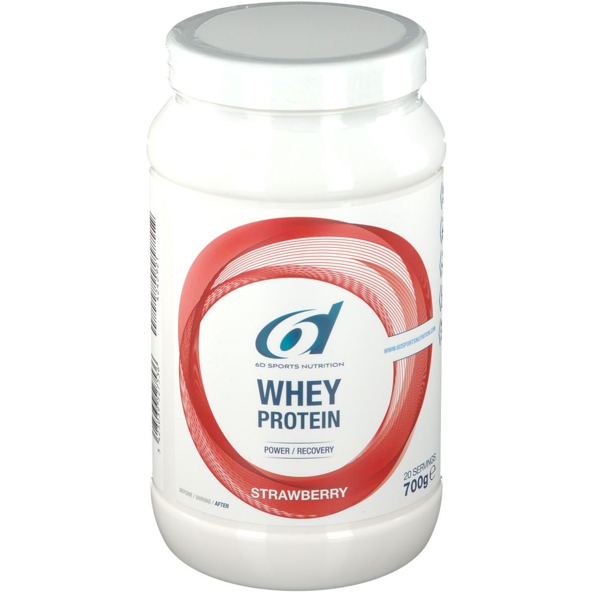 6D Sports Nutrition Whey Proteine Strawberry