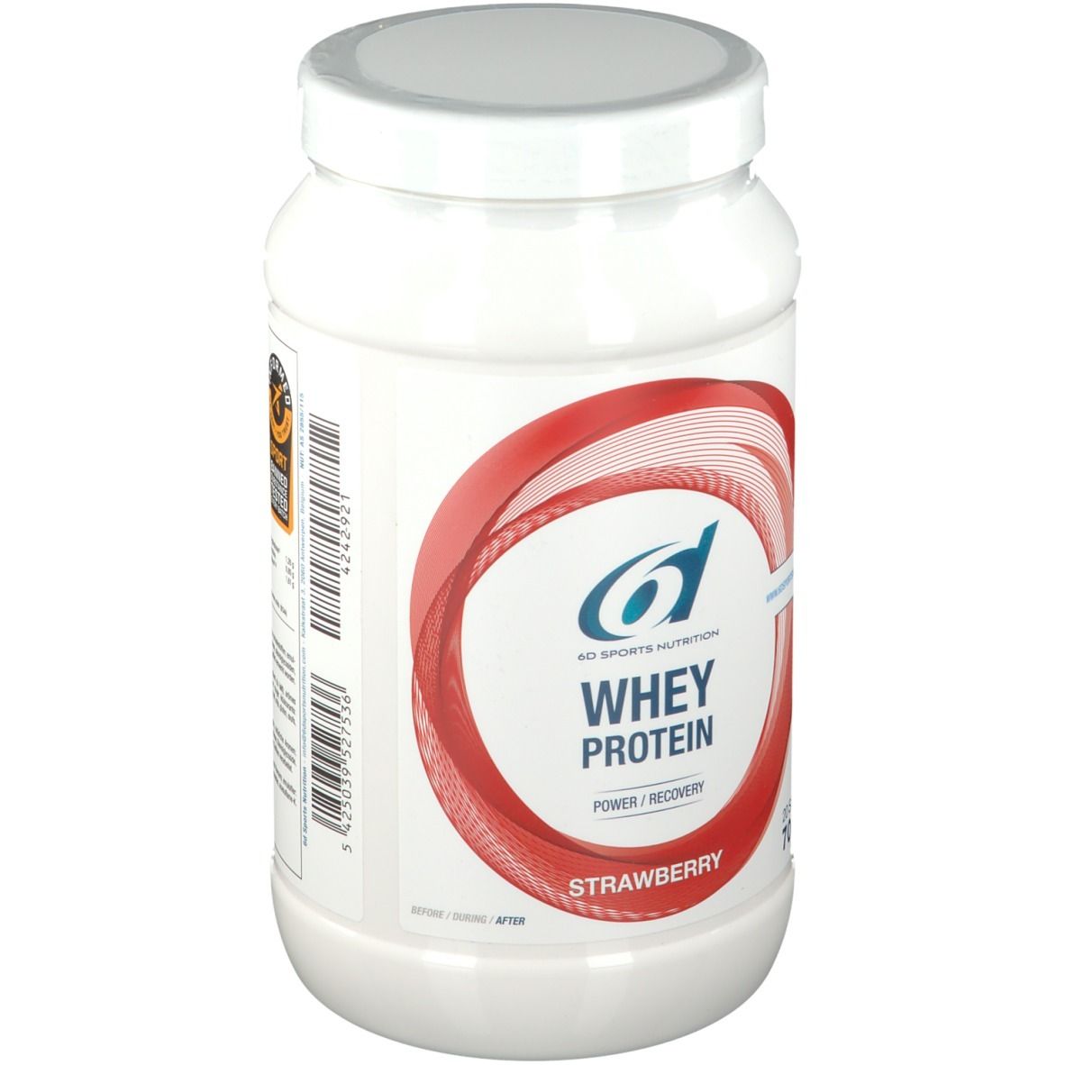 6D Sports Nutrition Whey Proteine Strawberry