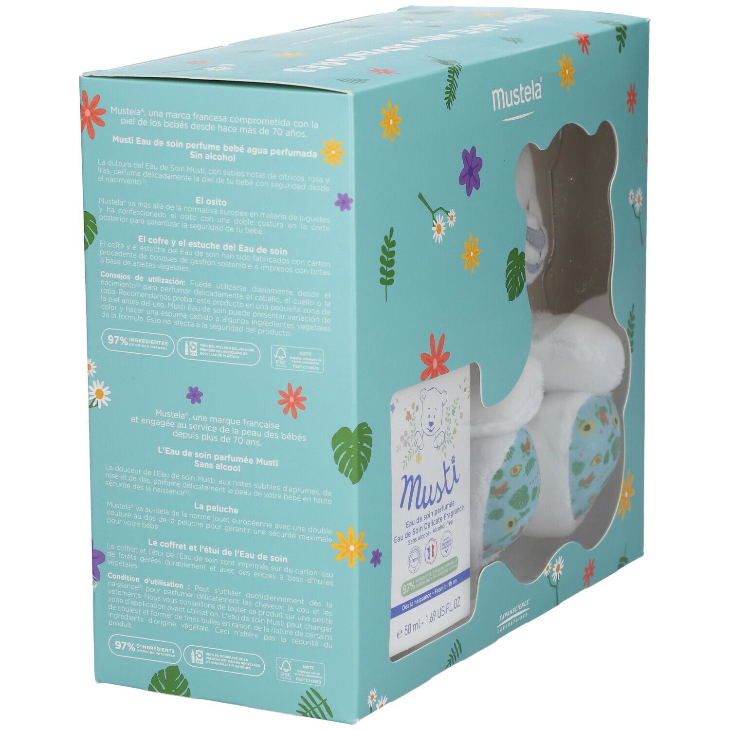 Mustela Musti Koffertje met Musti Verzorgingswater