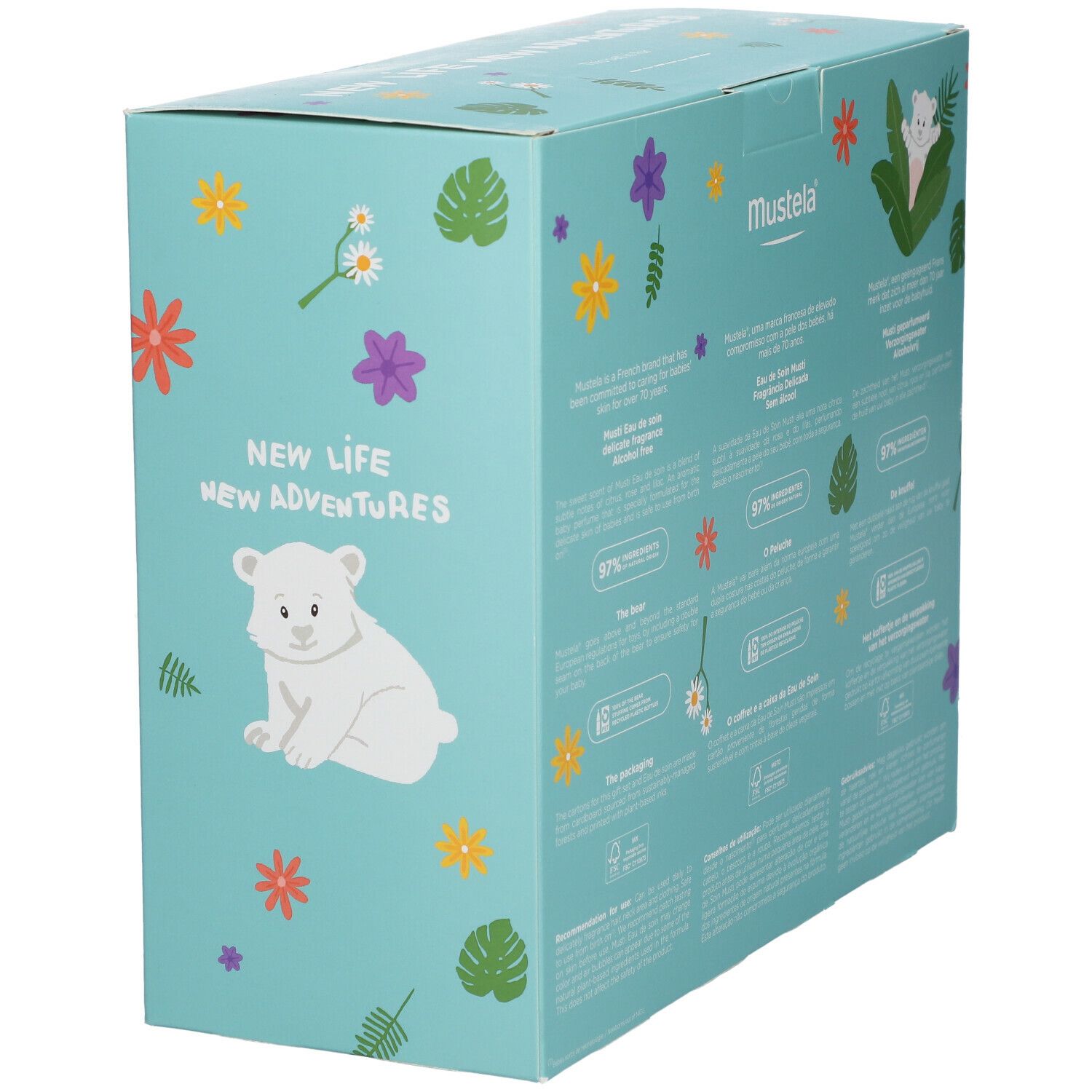 Mustela Musti Koffertje met Musti Verzorgingswater