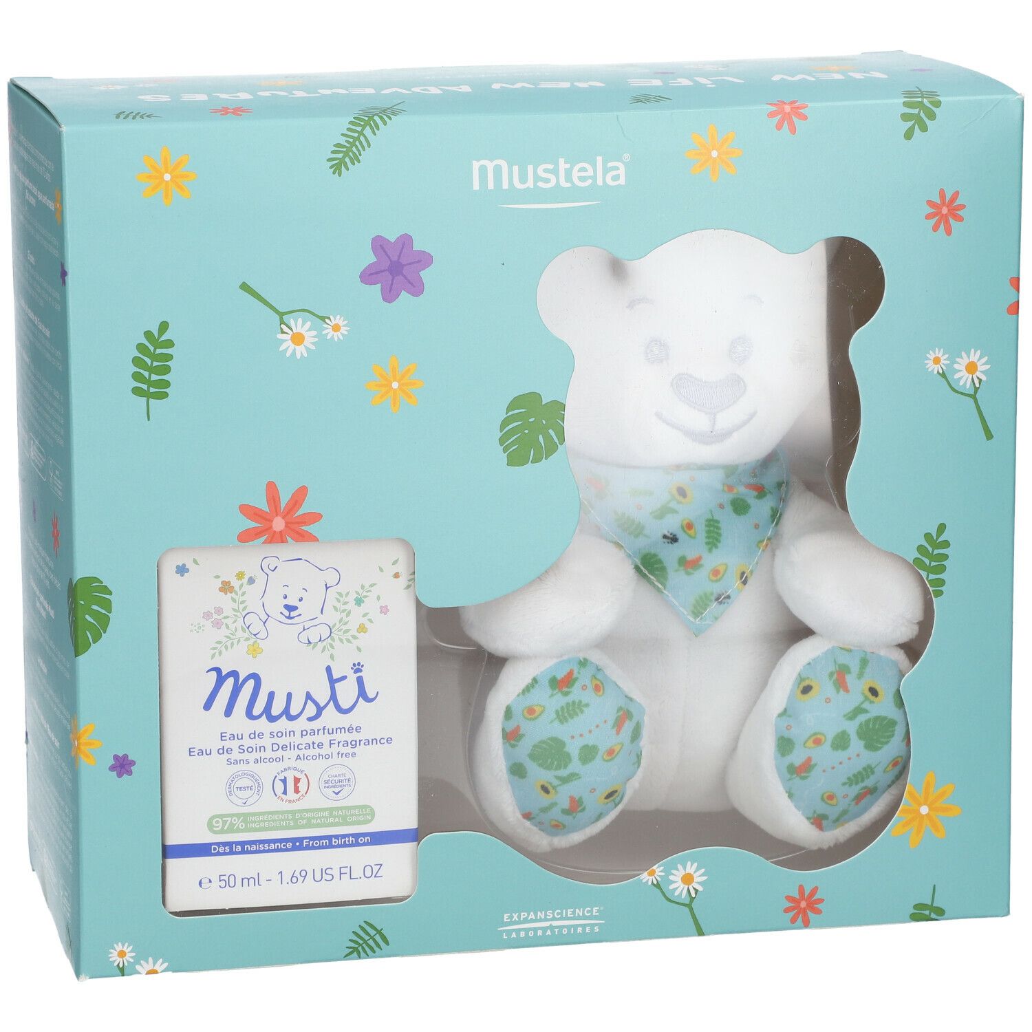 Mustela Musti Koffertje met Musti Verzorgingswater