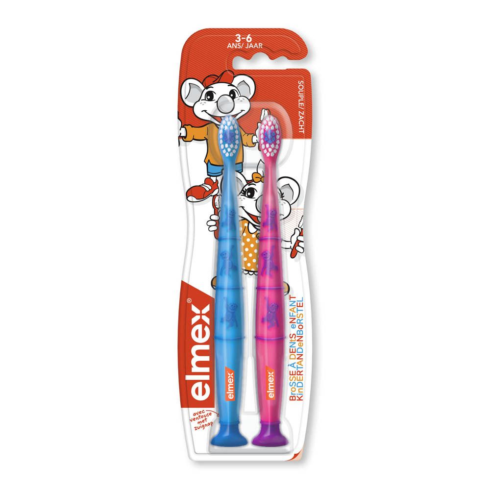 elmex® Kids Brosse à Dents Soft 3-6 Ans