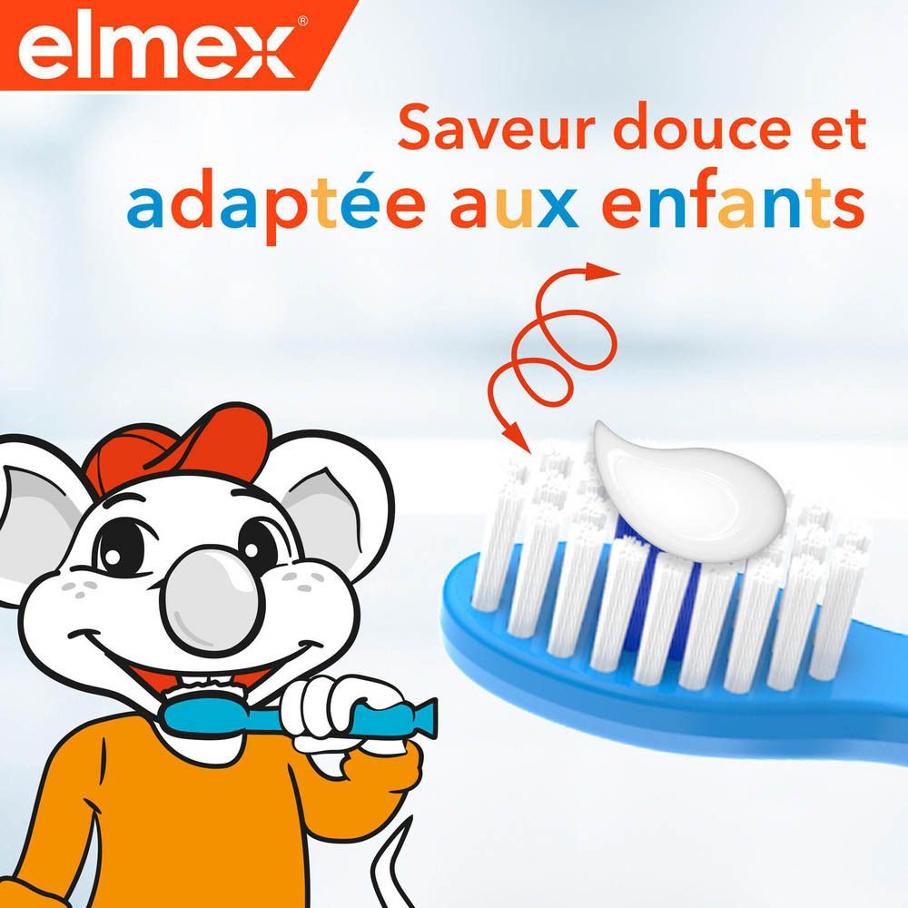 elmex® Kids Brosse à Dents Soft 3-6 Ans