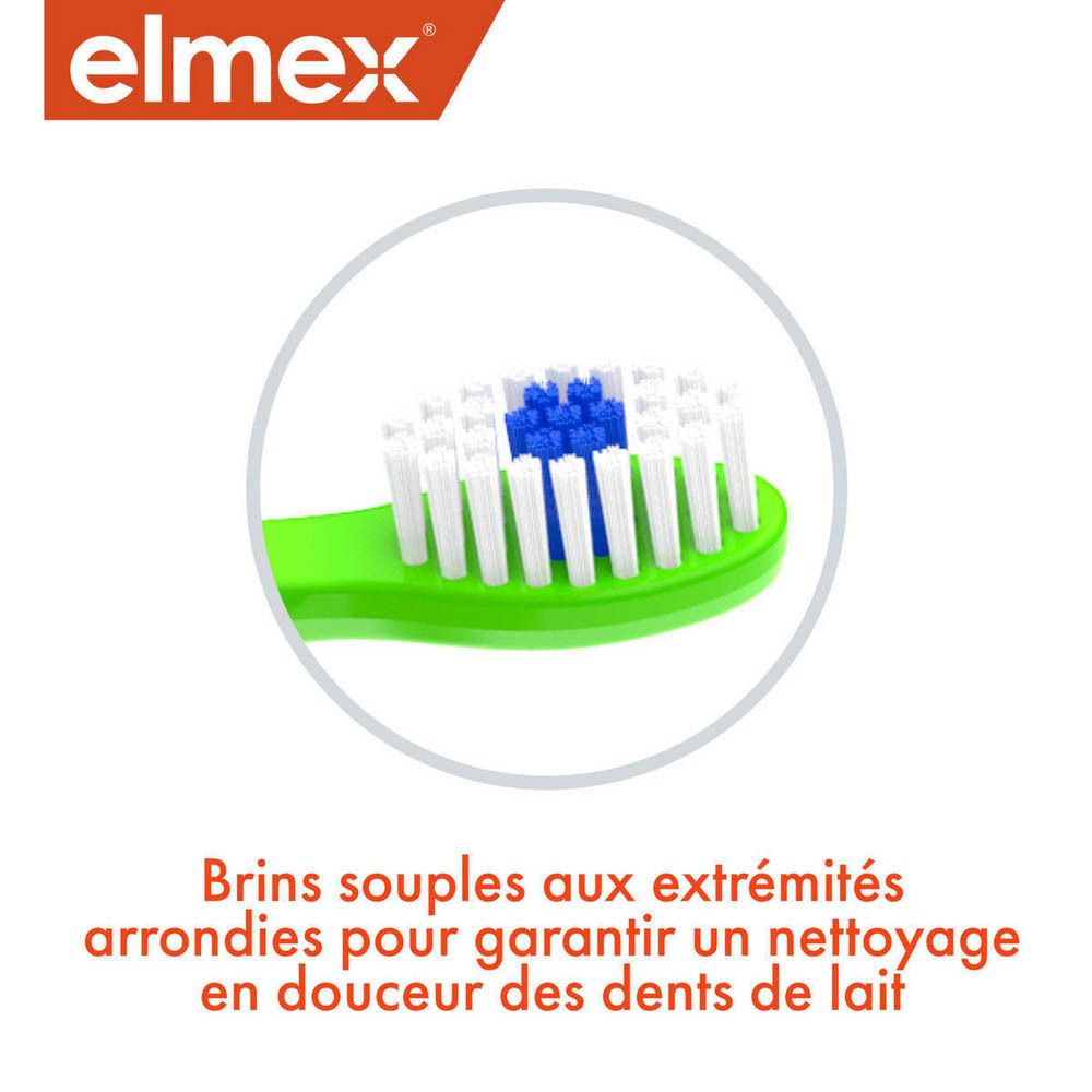 elmex® Kids Brosse à Dents Soft 3-6 Ans