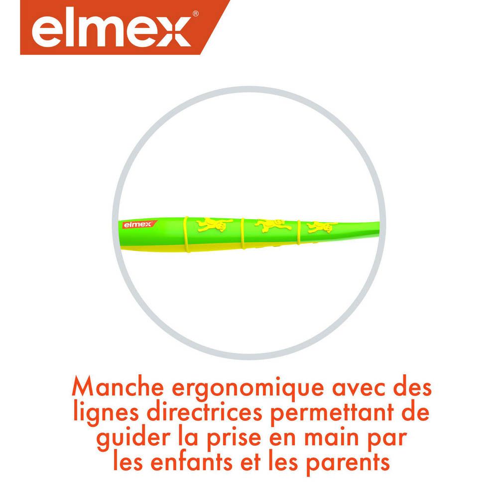 elmex® Kids Brosse à Dents Soft 3-6 Ans