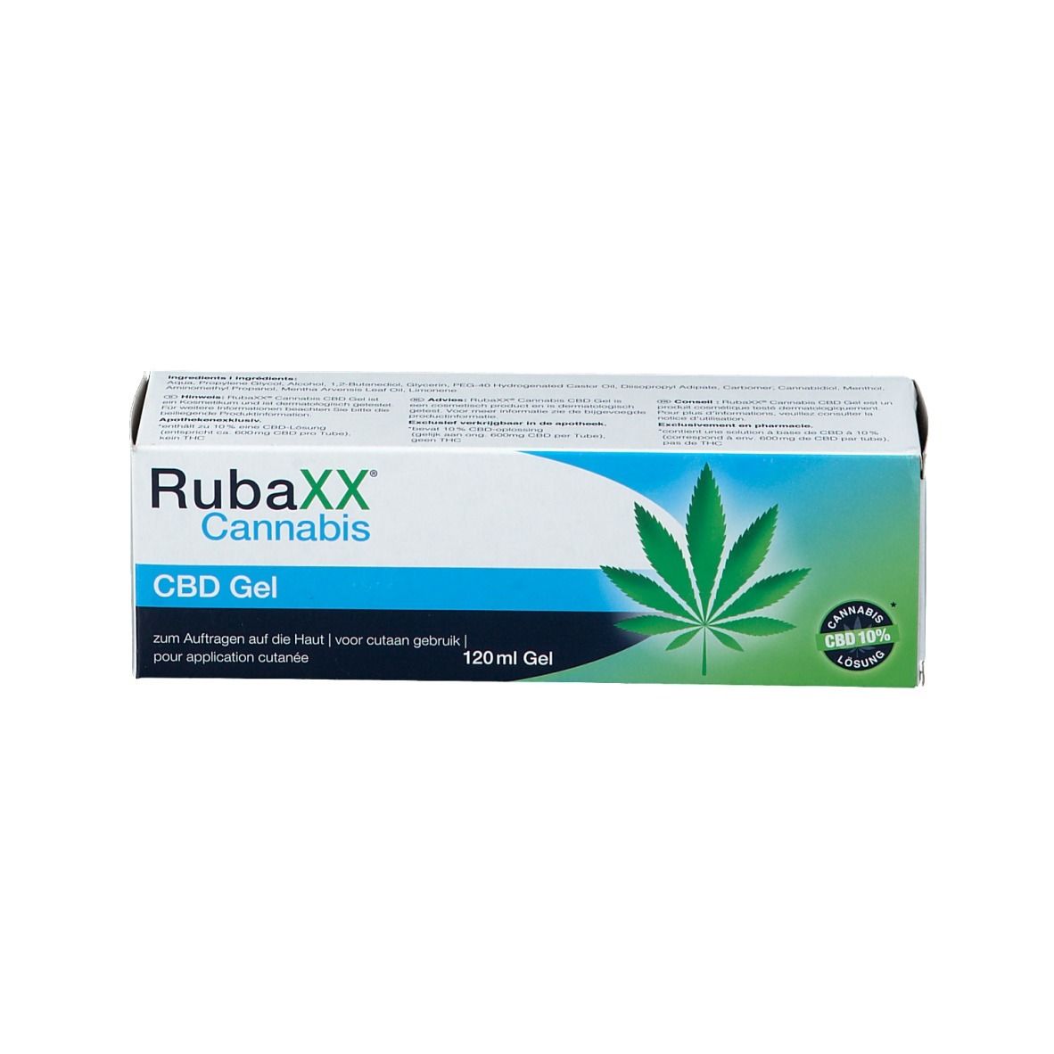 RubaXX® Cannabis CBD Gel