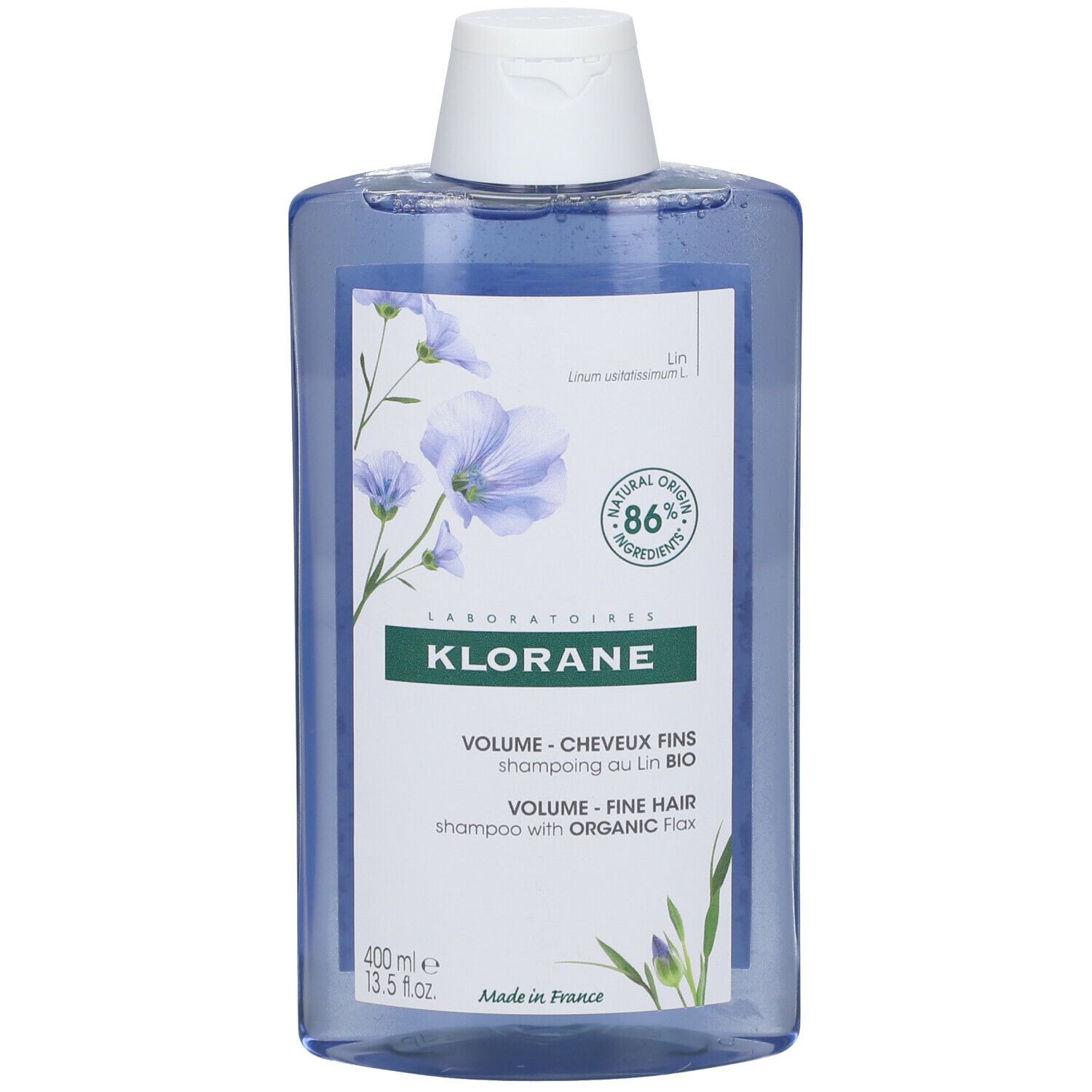 Klorane Volume Shampoo with Organic Flax