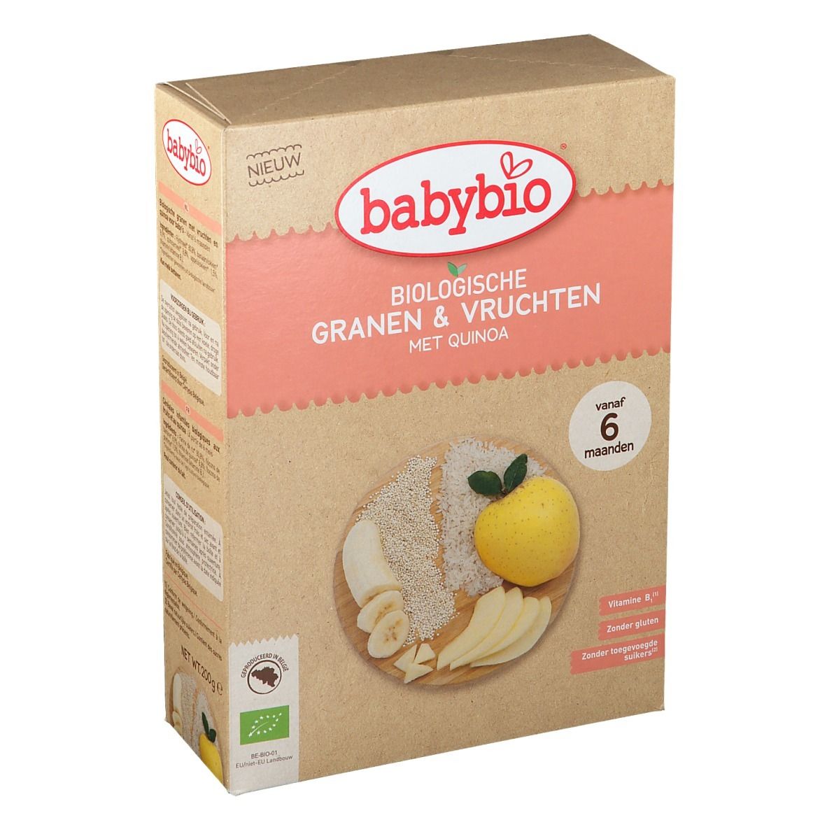 Babybio Céréales Fruits et Quinoa Bio 6 Mois