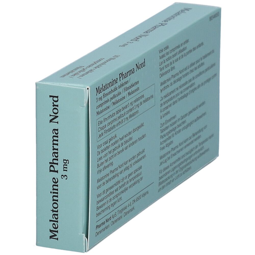 Pharma Nord Melatonine 3mg | mélatonine | Sommeil