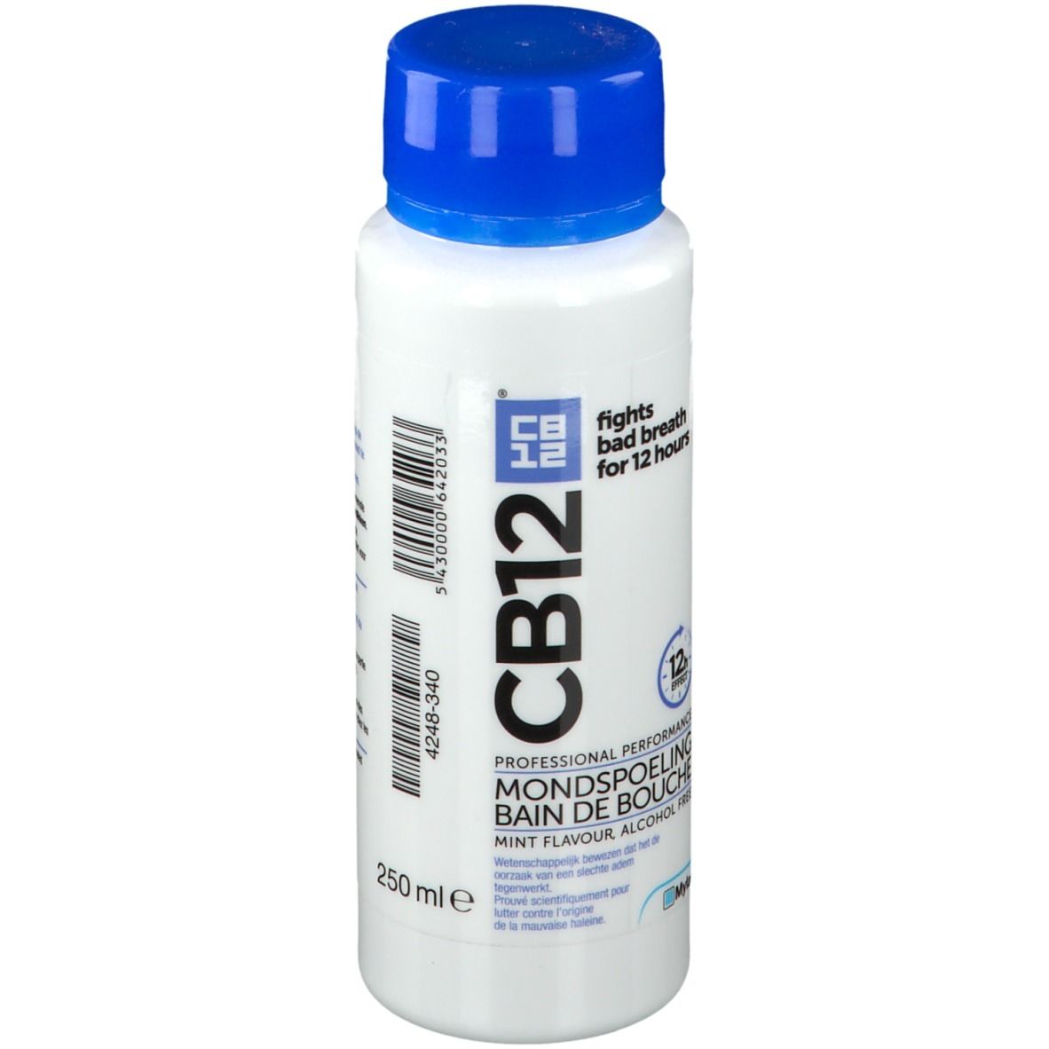 CB12 Mondspoeling Mint - Menthol Alcoholvrij