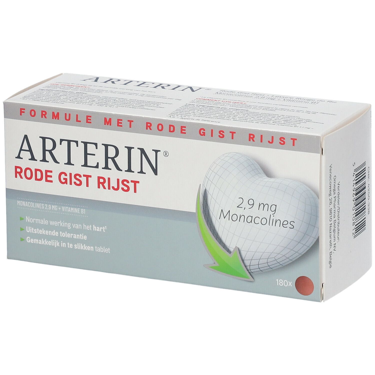 Arterin® Rode Gist Rijst