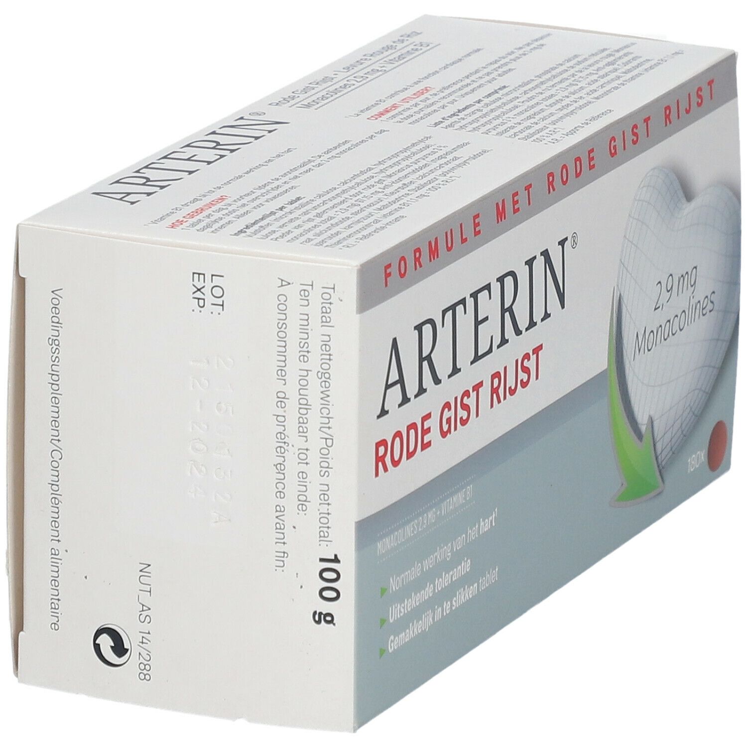 Arterin® Rode Gist Rijst