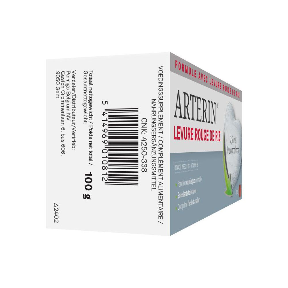 Arterin® Levure Rouge de Riz