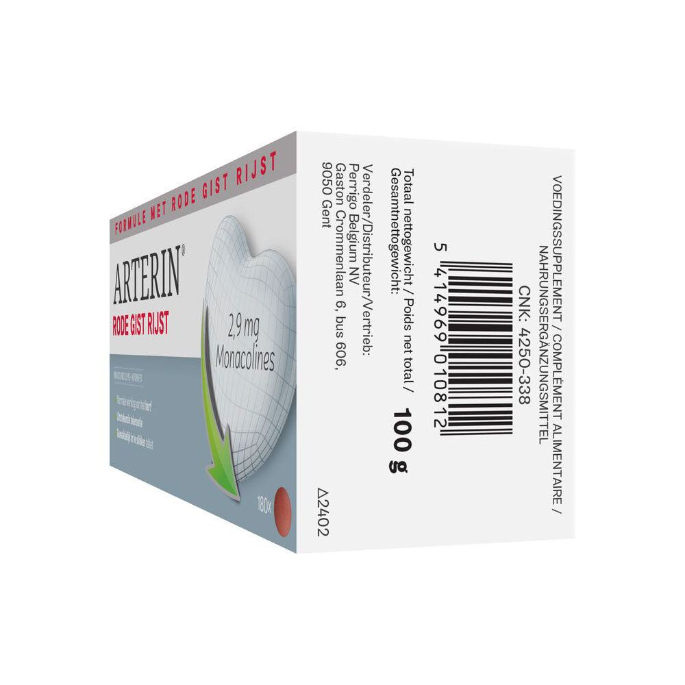Arterin® Rode Gist Rijst