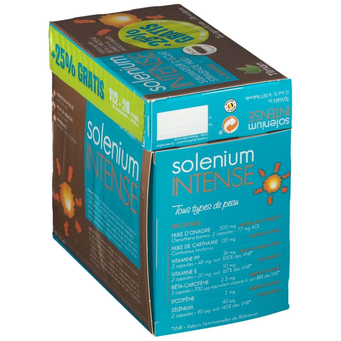 Solenium Intense + 28 capsules GRATUITS