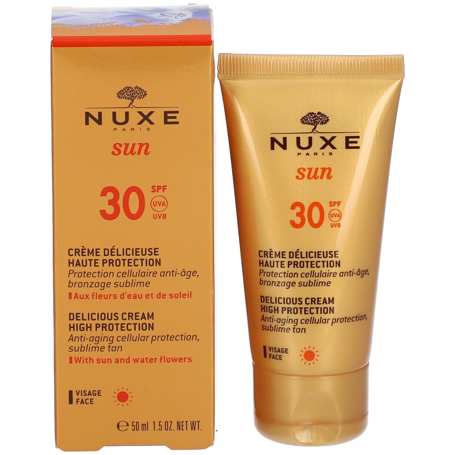Nuxe Sun Delicious Cream Face SPF30 Nieuwe Formule