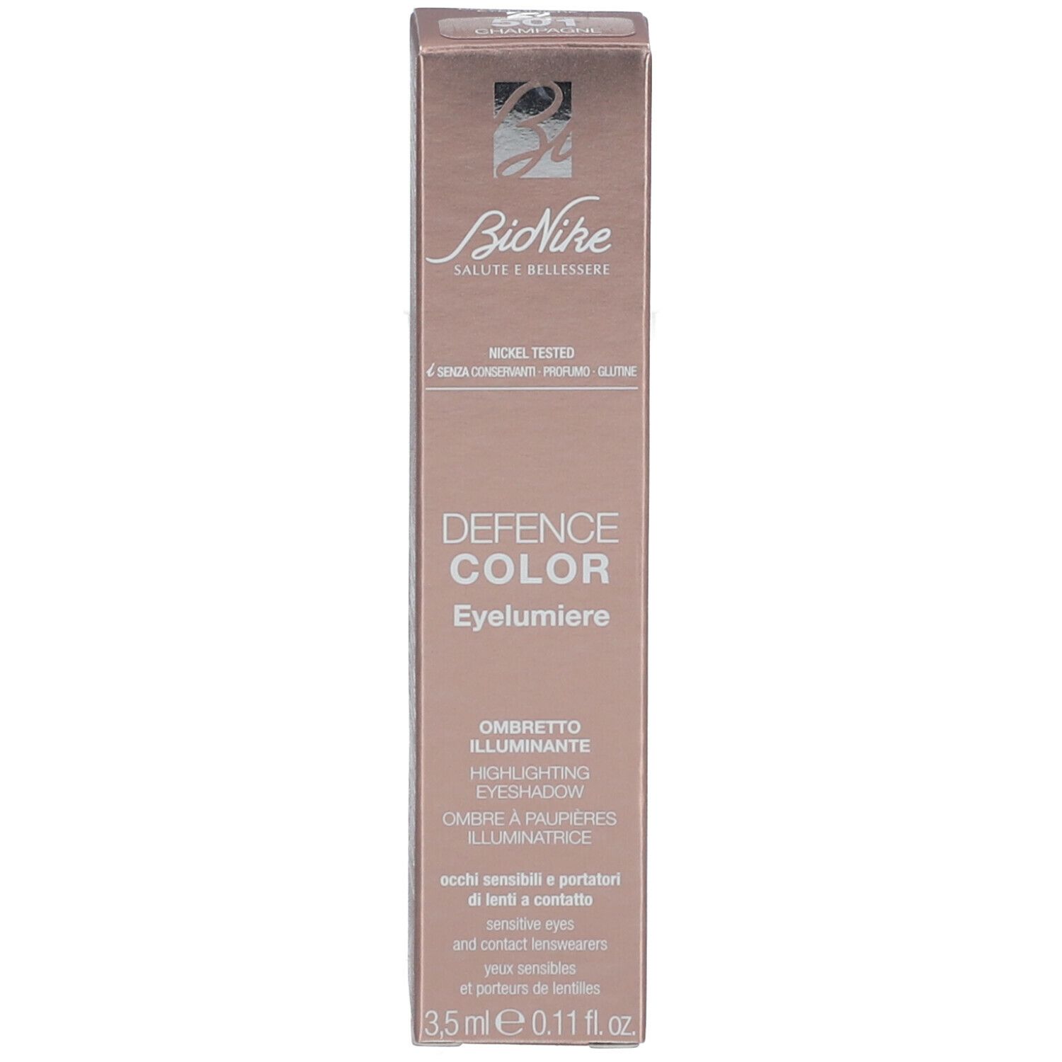 BioNike Defence Color Eyelumiere 501 Champagne