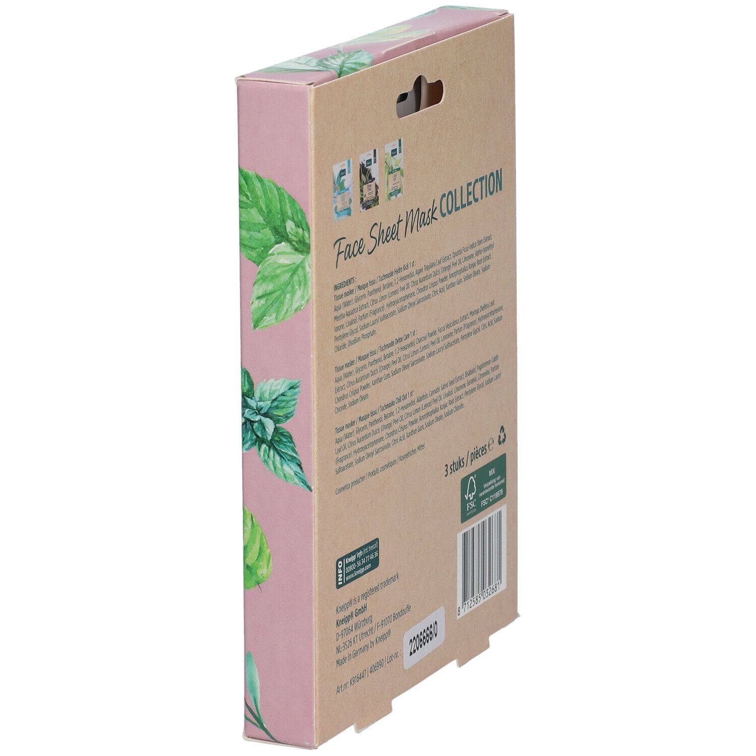 Kneipp Face Sheet Mask Collection