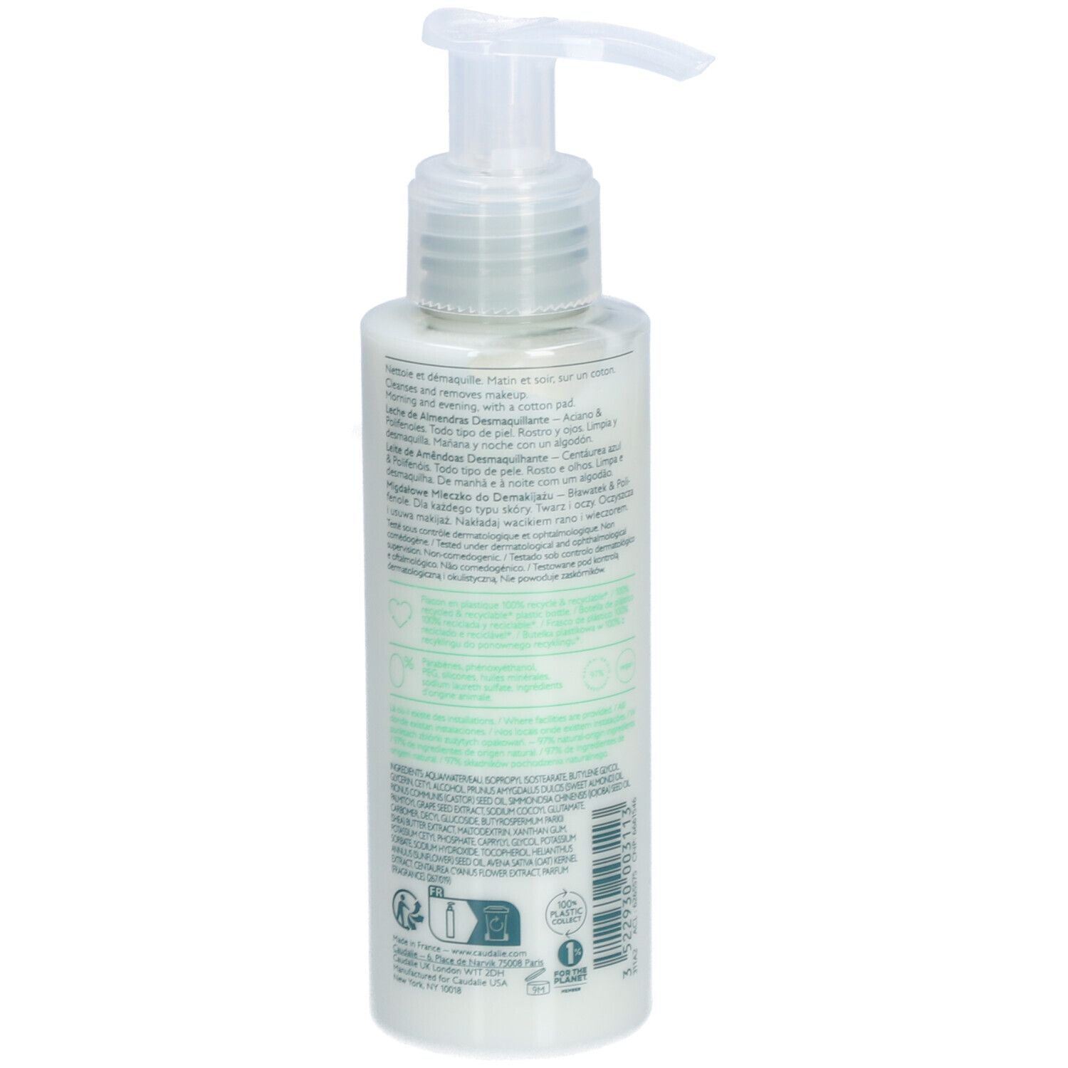 Caudalie Vinoclean Cleansing Almond Milk