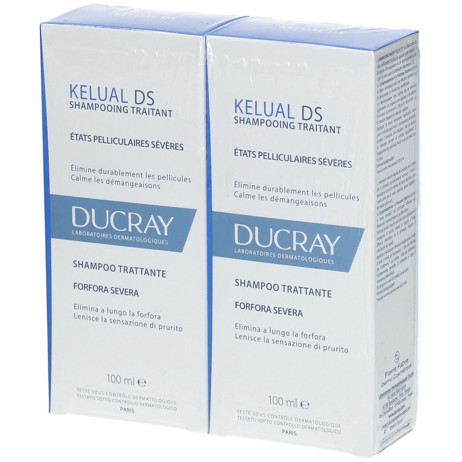 Ducray Kelual DS Shampooing Traitant DUO