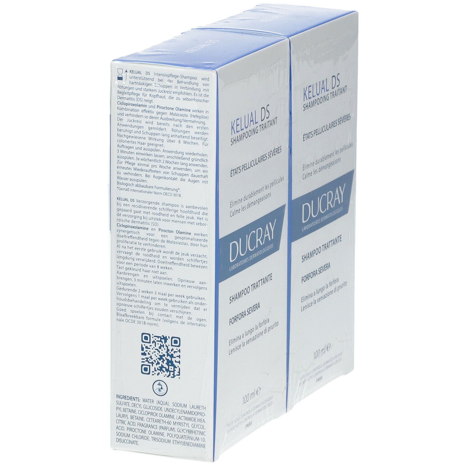 Ducray Kelual DS Shampooing Traitant DUO