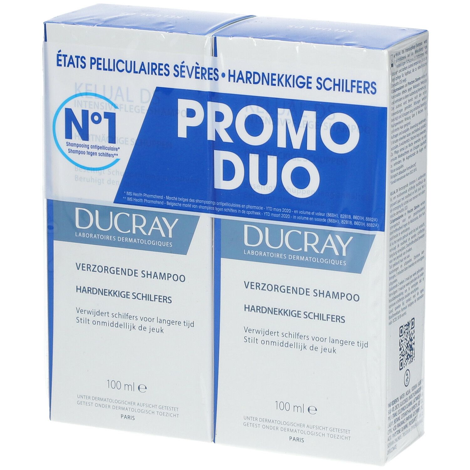 Ducray Kelual DS Shampooing Traitant DUO