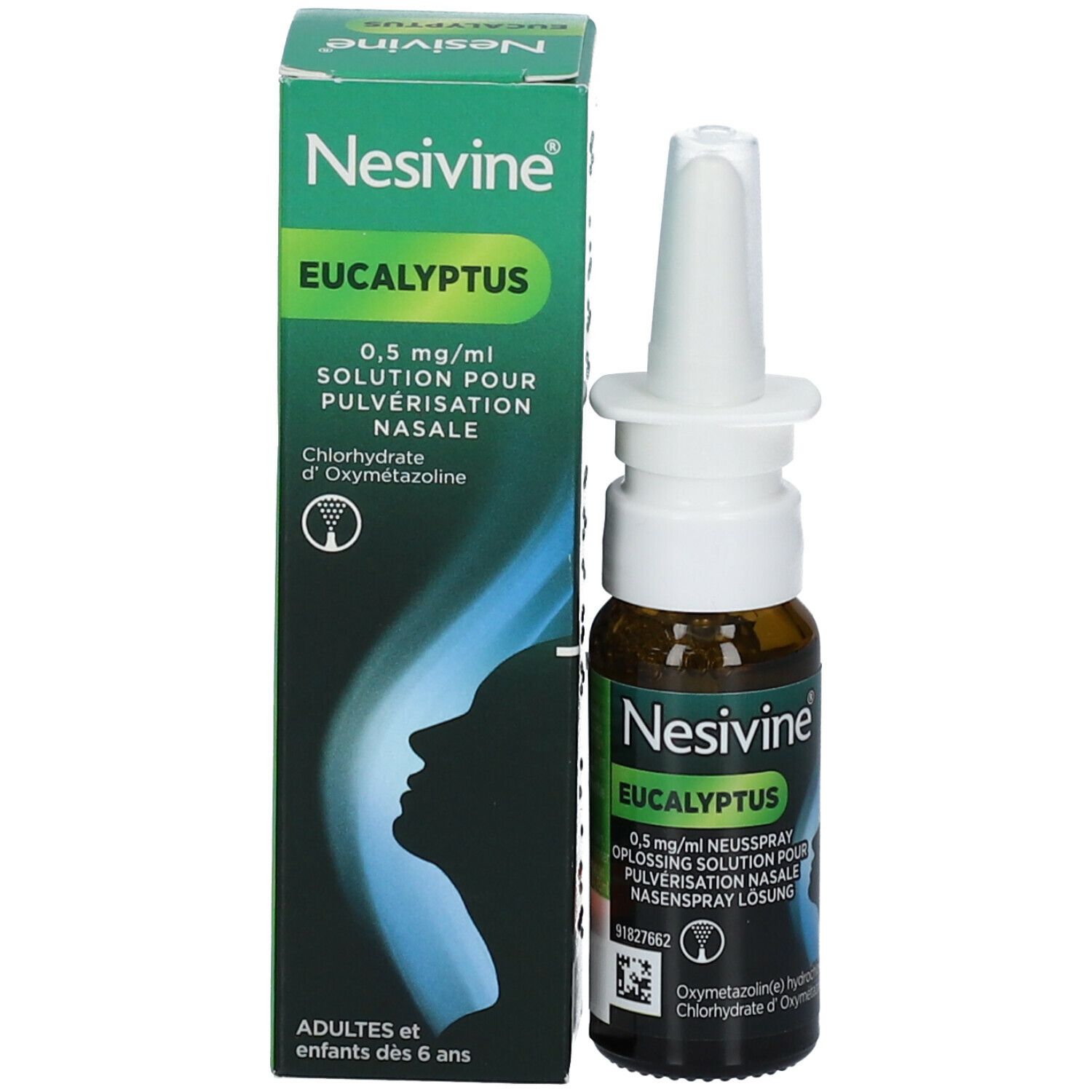 Nesivine® Eucalyptus 0,5mg/ml Solution pour Pulverisation Nasale