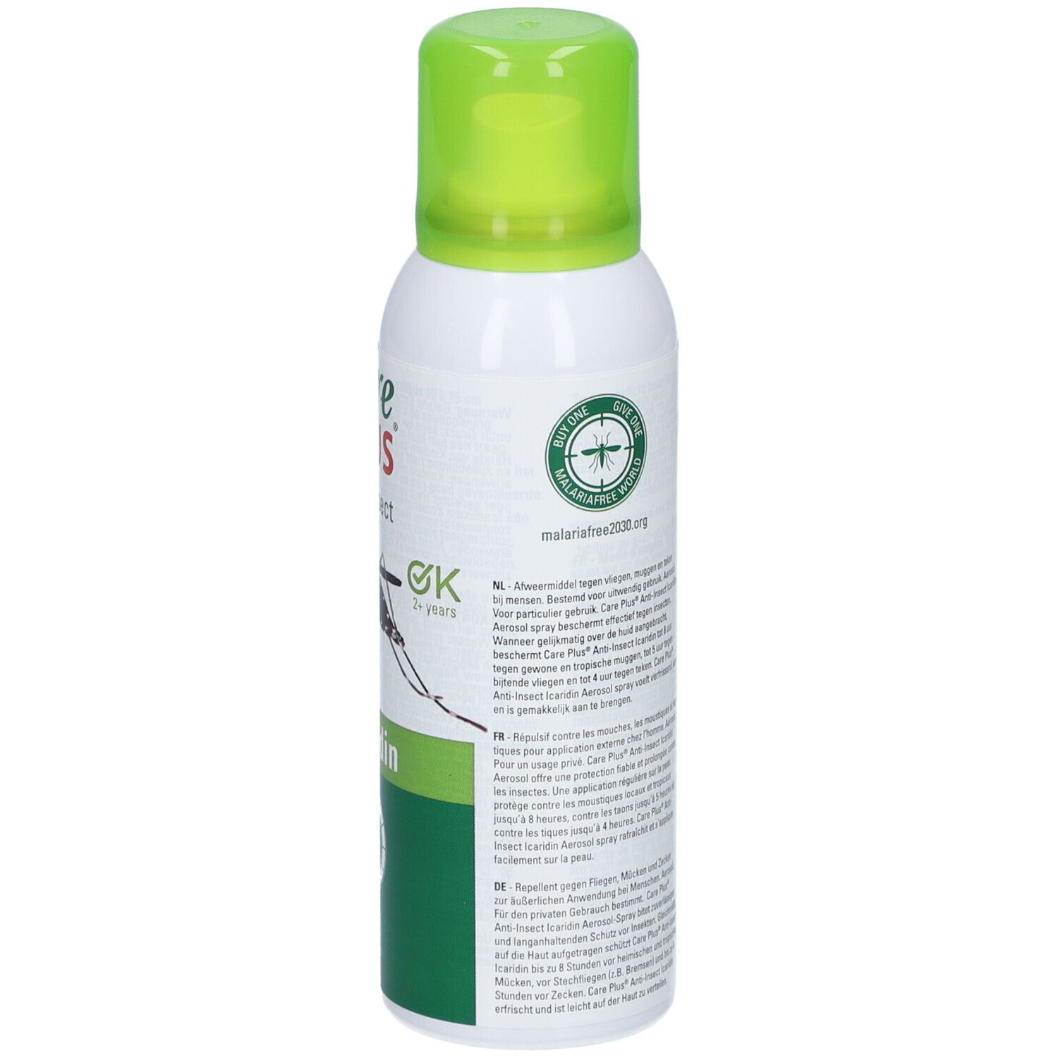 Care Plus Anti-Insect Icaridin 8h 100 ml - Farmaline