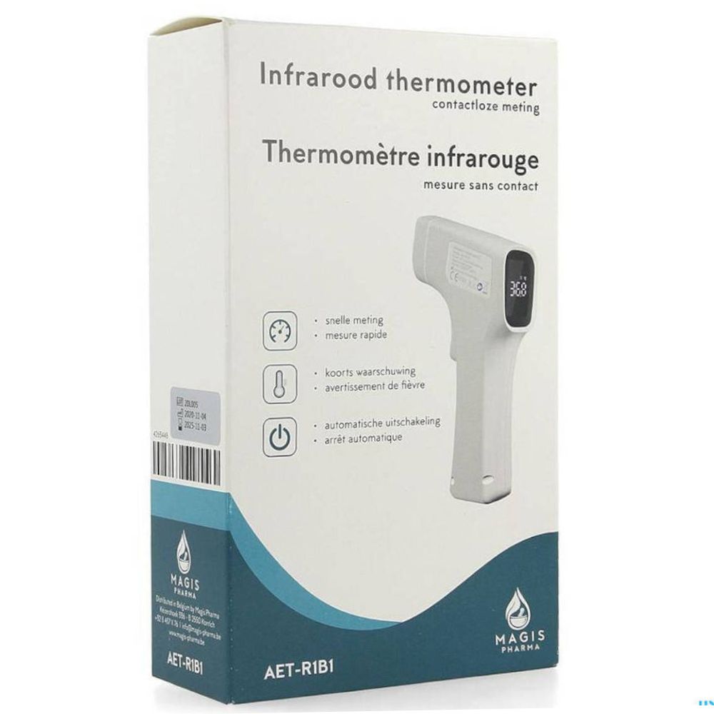 Magis Pharma Contactloze Digitale Infrarood Thermometer