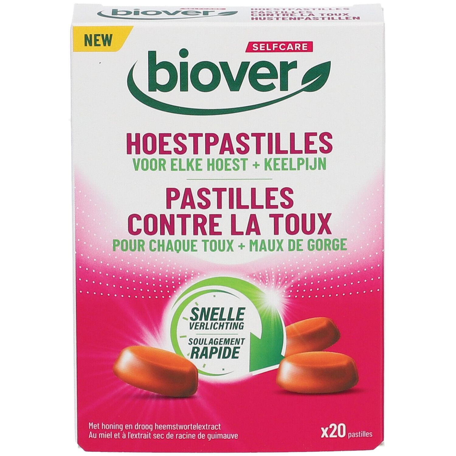 Biover Pastilles contre la toux