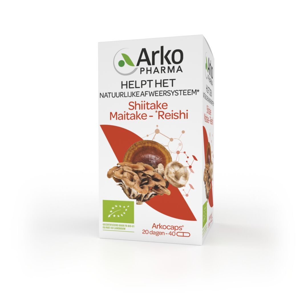 Arkocaps Shiitake - Maitake - Reishi Bio