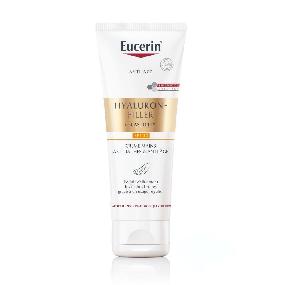 Eucerin Hyaluron-Filler + Elasticity SPF 30 Crème Mains Anti-Taches & Anti-Âge