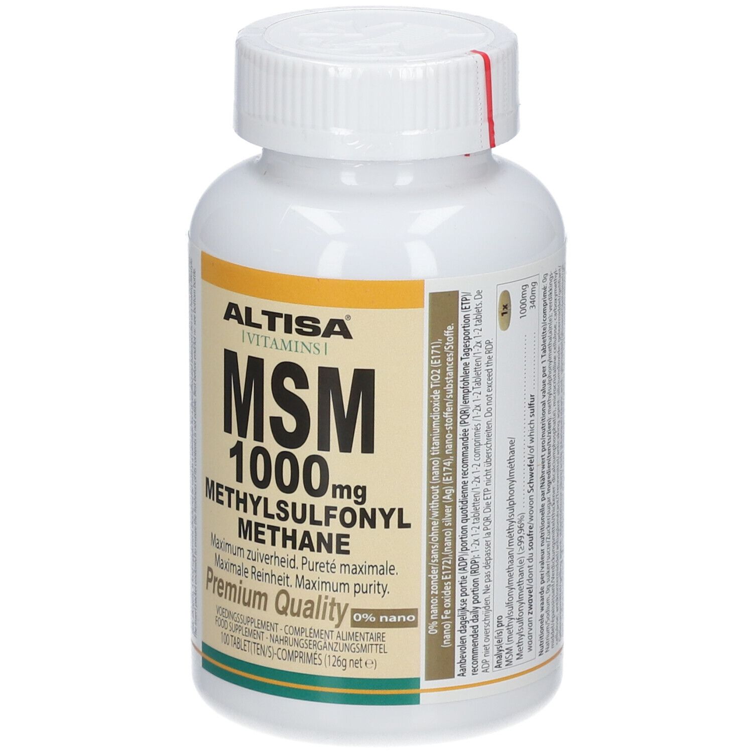 Altisa® MSM 1000 mg