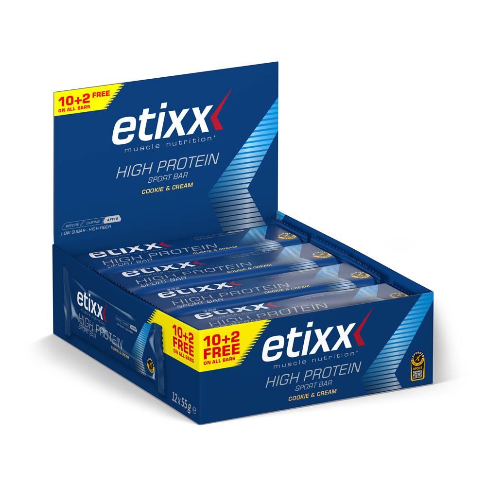 Etixx High Protein Sport Bar Cookie & Cream