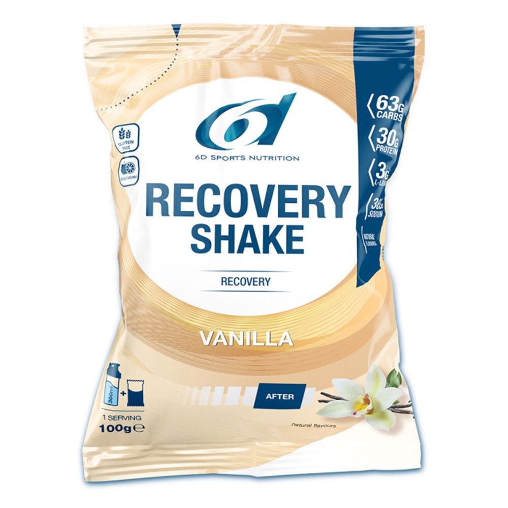 6D Sports Nutrition Recovery Shake Vanille