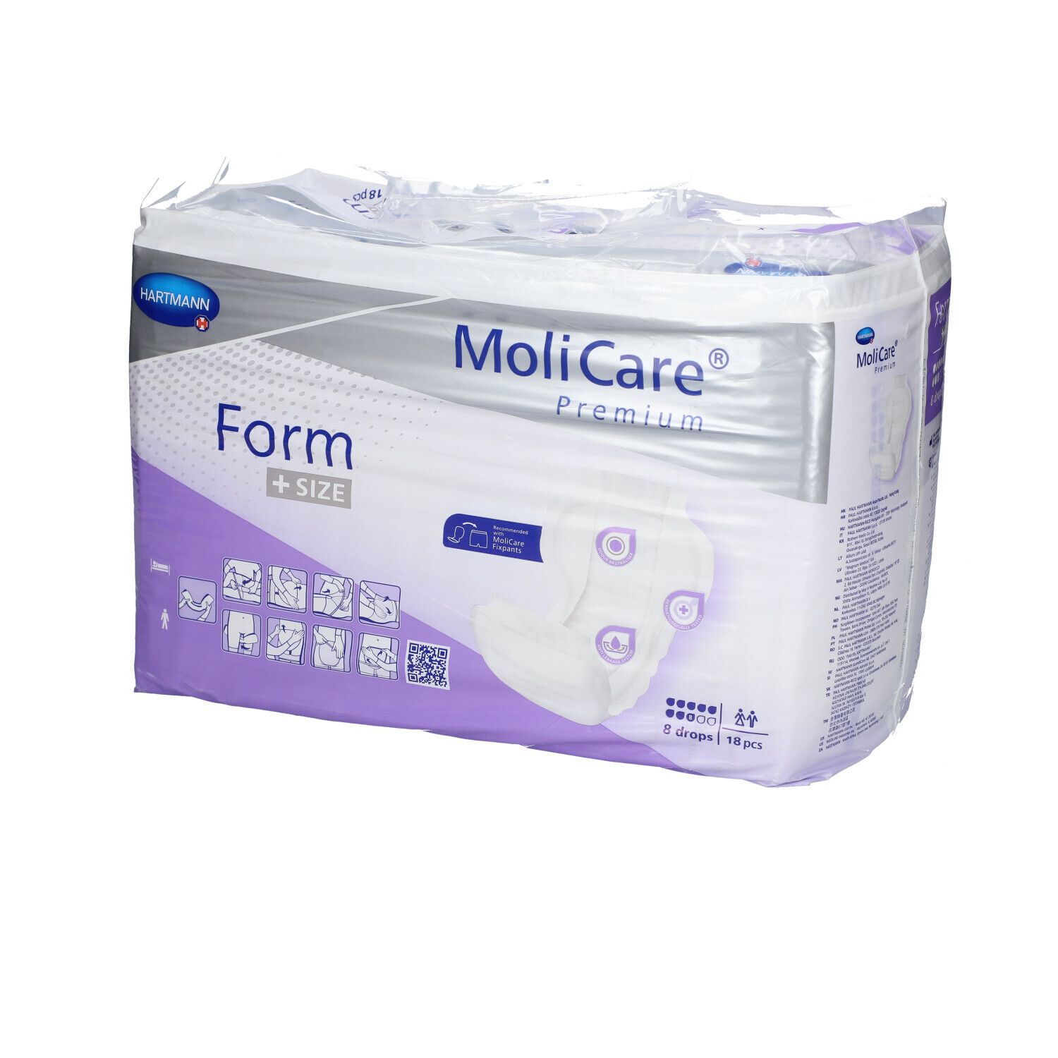 Hartmann MoliCare Premium Form Plus - Size 8 Druppels