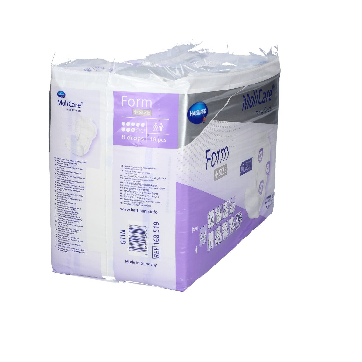 Hartmann MoliCare Premium Form Plus - Size 8 Druppels