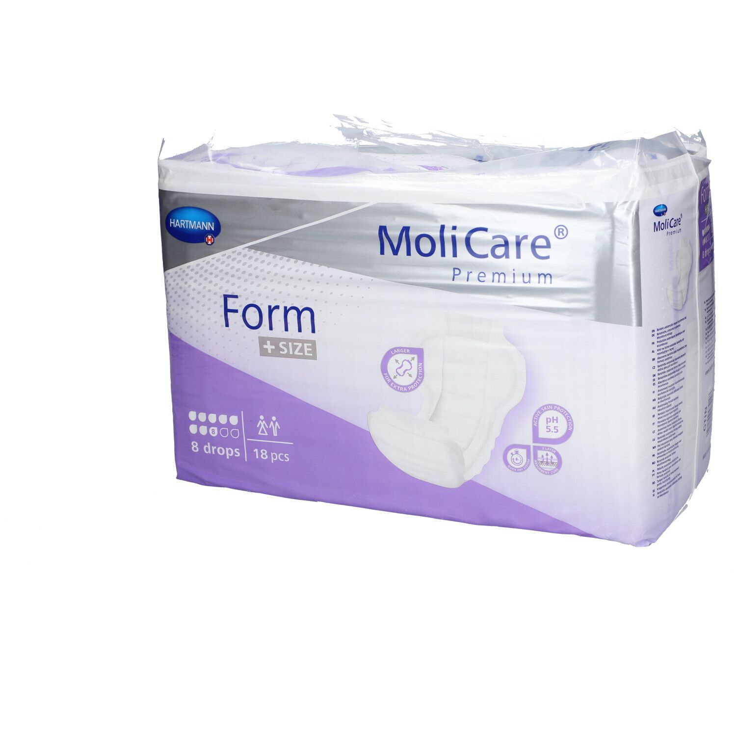 Hartmann MoliCare Premium Form Plus - Size 8 Druppels