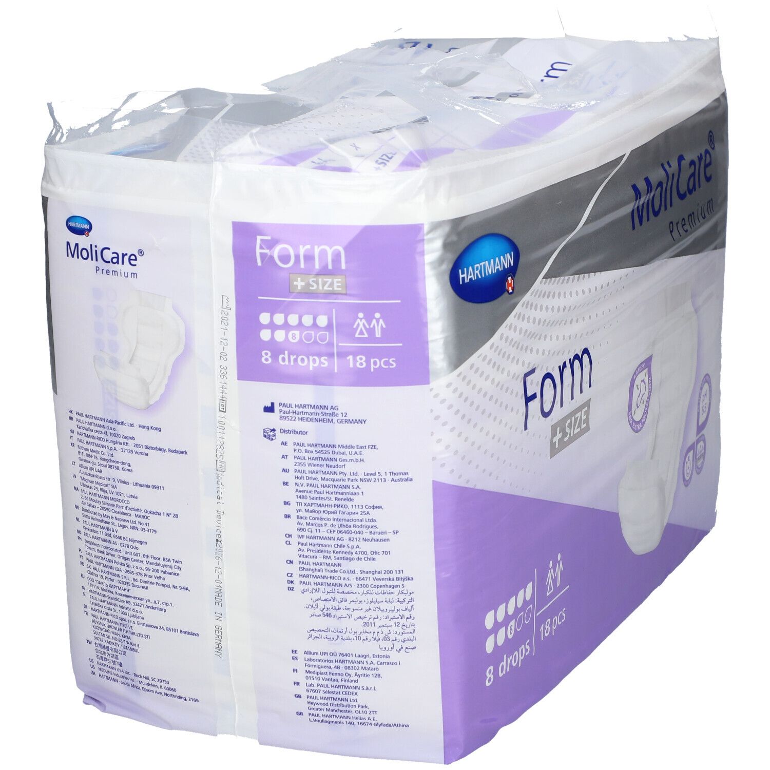 Hartmann MoliCare Premium Form Plus - Size 8 Druppels