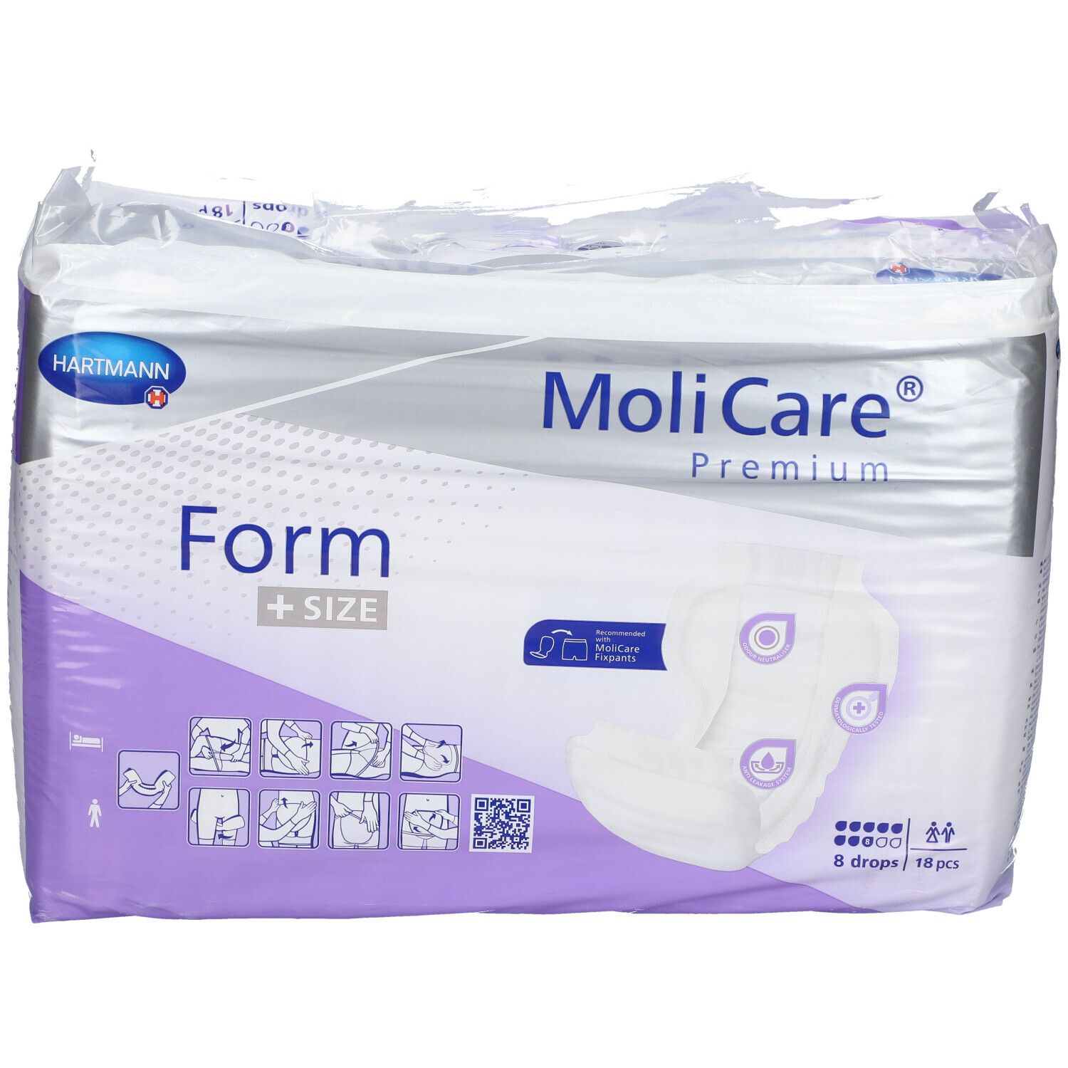 Hartmann MoliCare Premium Form Plus - Size 8 Druppels