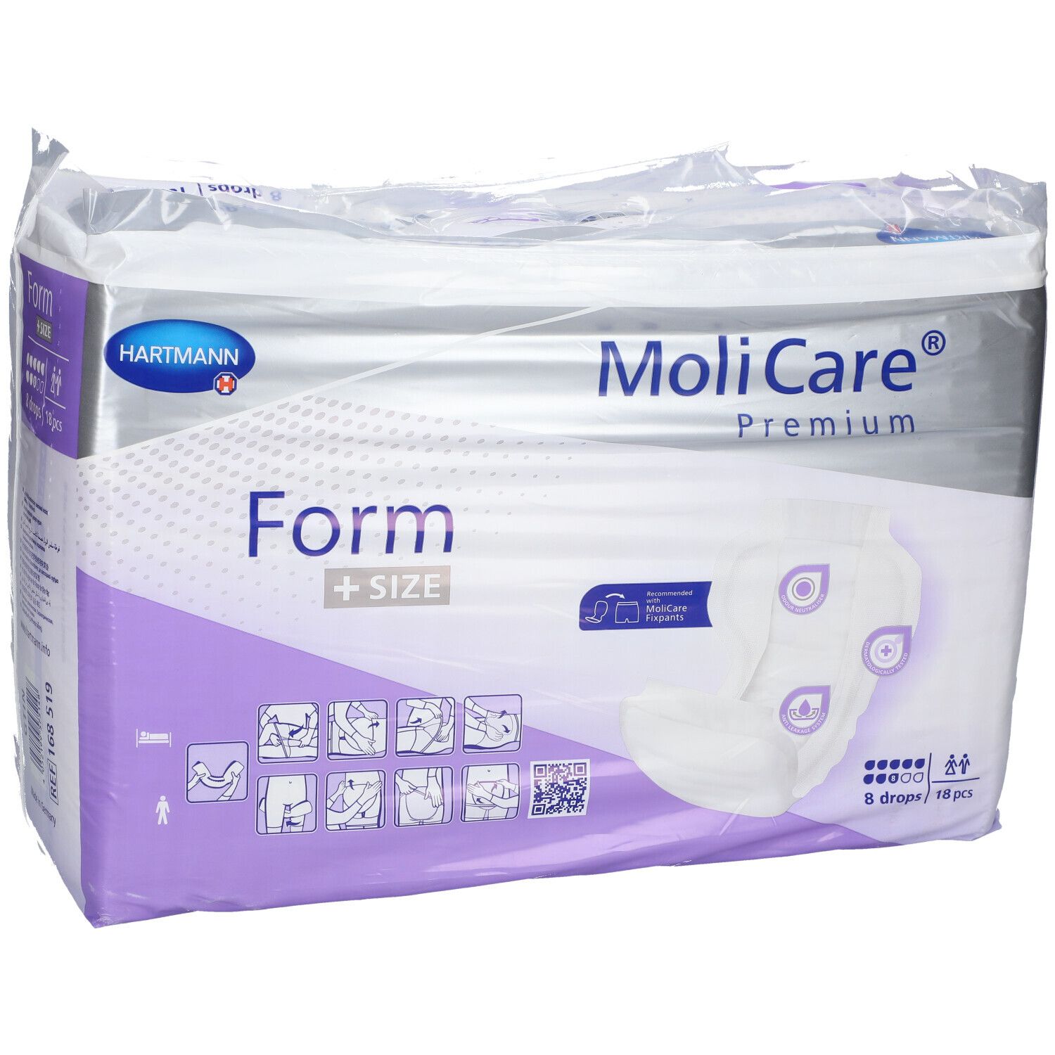 Hartmann MoliCare Premium Form Plus - Size 8 Druppels