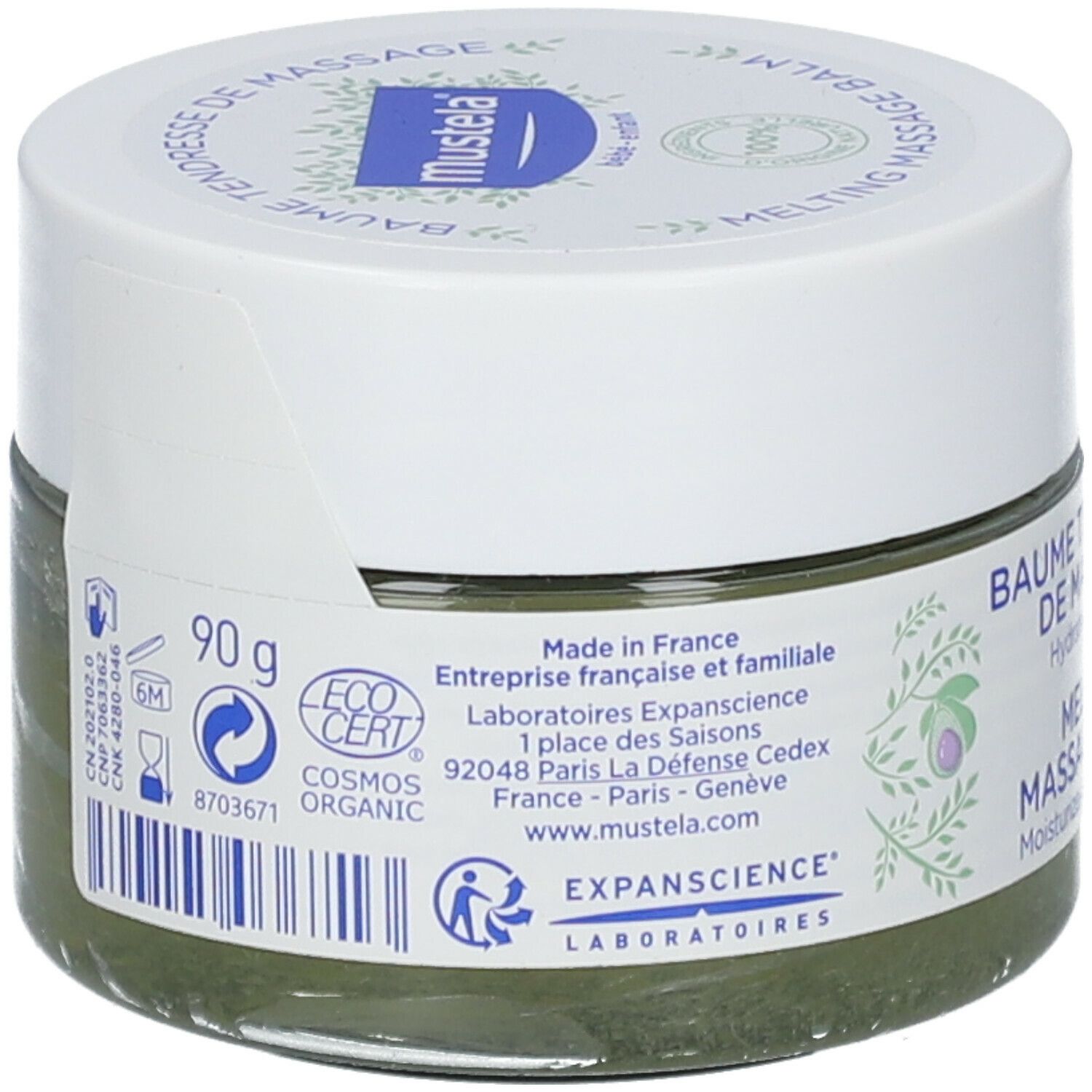 Mustela Baume Tendresse de Massage