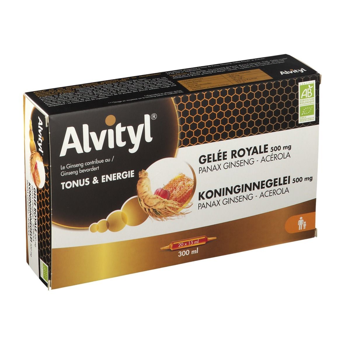 Alvityl Gelée Royale Ginseng - Acérola