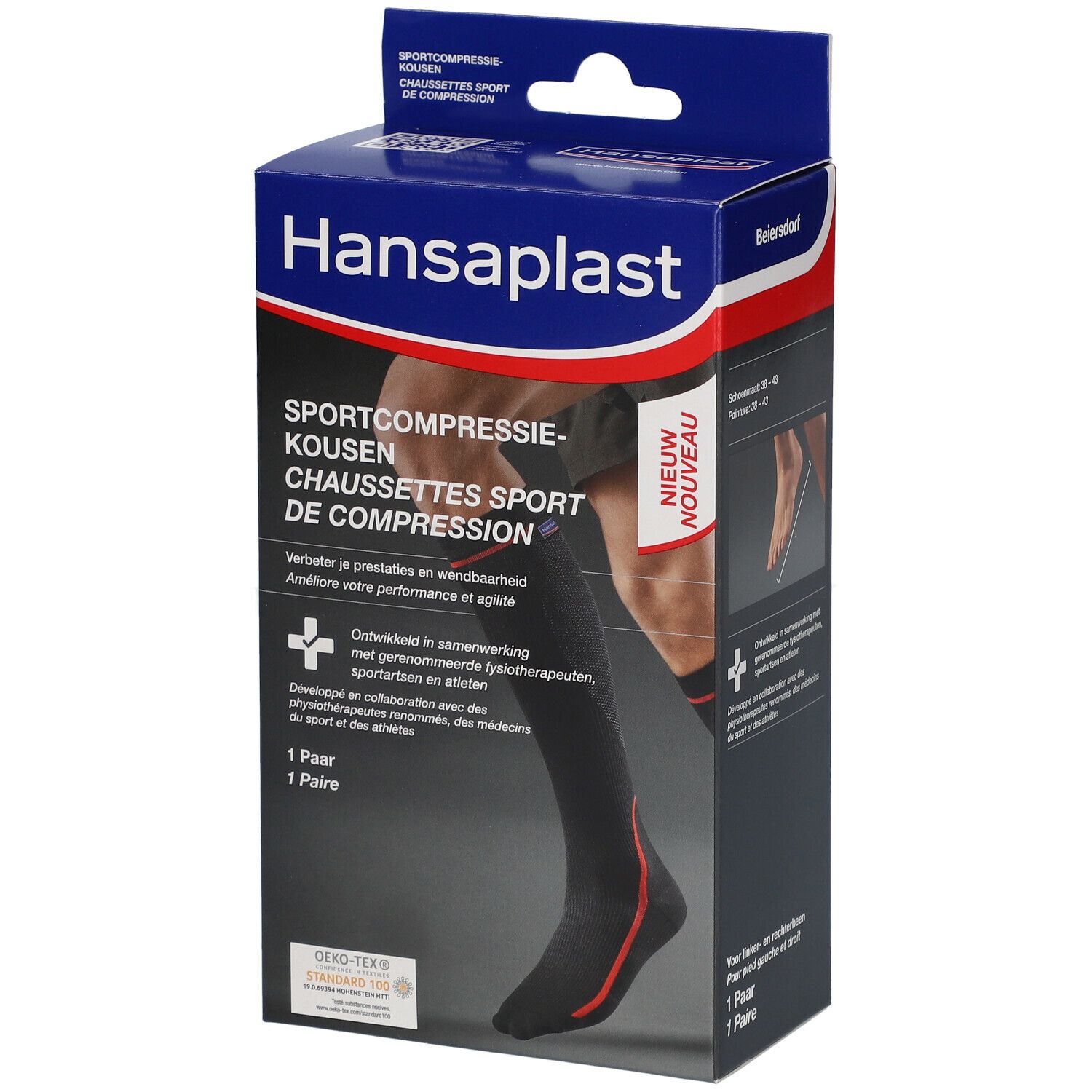 Hansaplast Sportcompressie Kousen