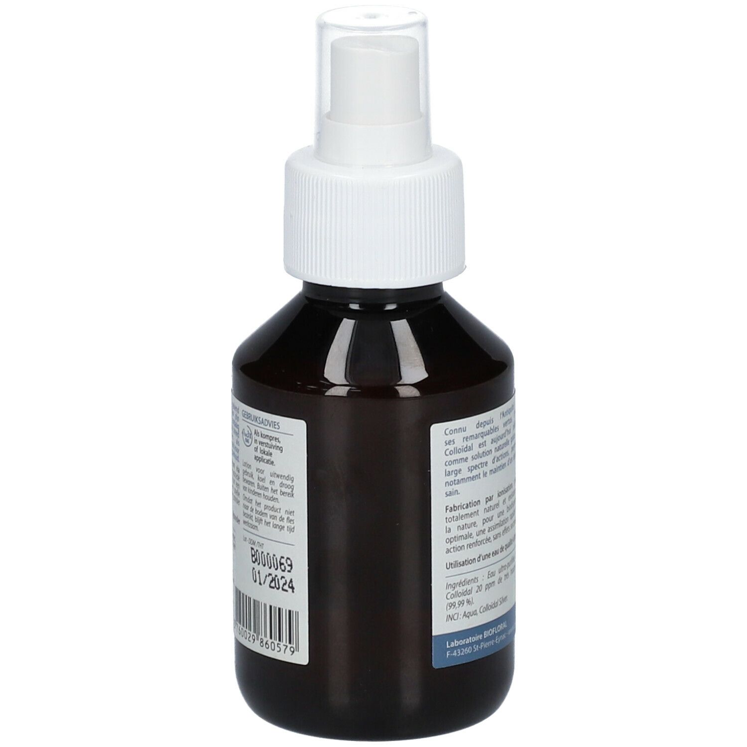 Biofloral Colloïdaal Zilver 20PPM