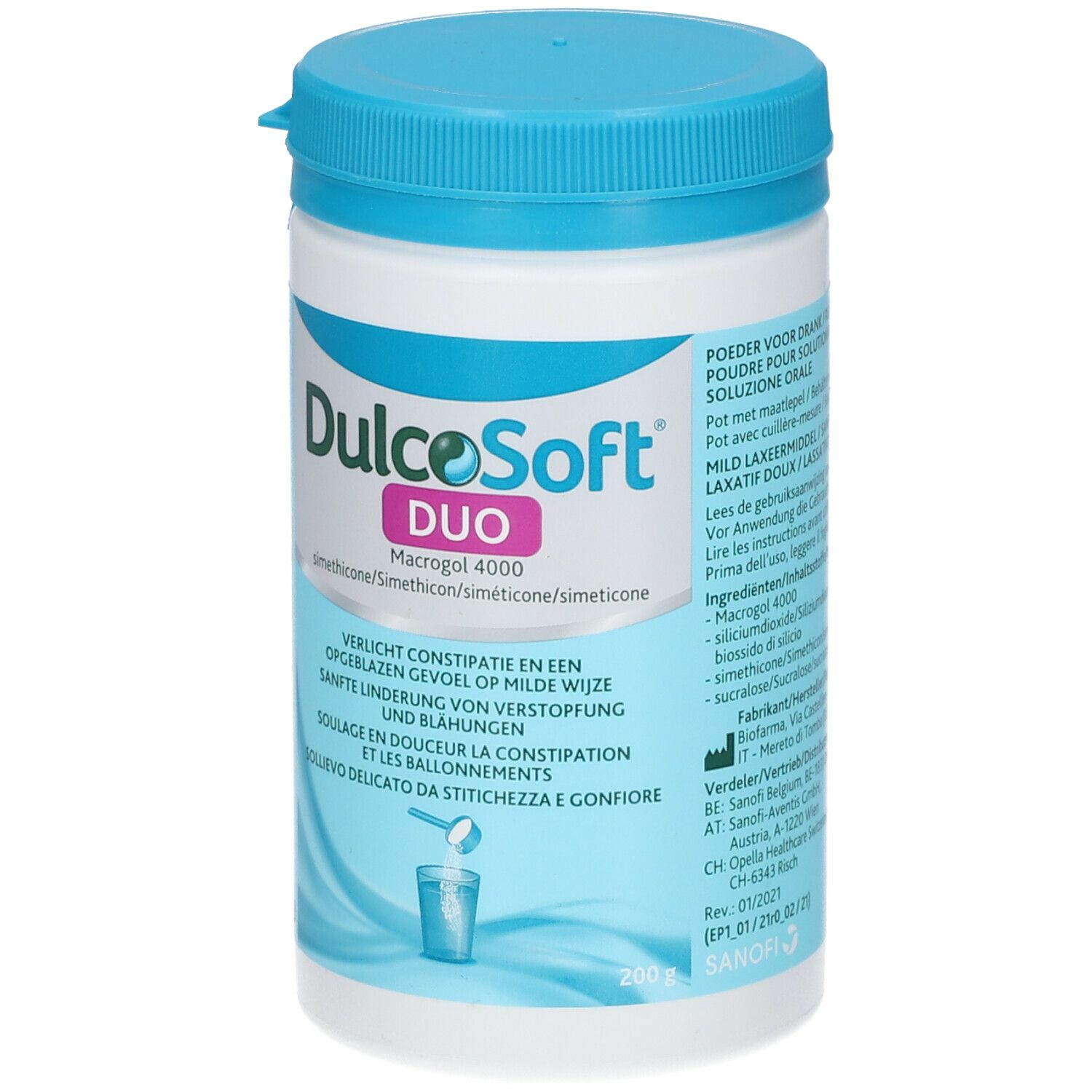 Dulcosoft Duo Poeder voor Drank - voor Constipatie